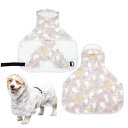 GIIPET-犬用レインコート 2WAYペット用レインコート 犬 猫 完全防水 速乾 犬ドッグカッパ ポンチョ 梅雨対策 透明帽子付き 着脱簡単 防水 防雪 防...
