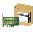 玄人志向 インターフェース M.2 NVMe SSD & M.2 SATA SSD 両対応変換ボード M.2NVST-PCIE