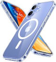 【黄変99%遮断 × クリア持続技術】TORRAS iPhone 16 用 ケース クリア マグネット搭載 カメラコントロール対応 黄ばみなし ワイヤレス充電 耐衝撃 全面保護 あいふぉん16ケース 6.1インチ 透明