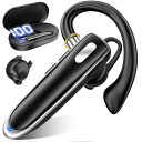 業界革新カナル型 ヘッドセット bluetooth Bluetoothヘッドセット イヤホン 片耳 掛け式 片耳イヤホン bluetooth 最大96時間連続使...