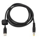 アイネックス USB-C - DC電源変換ケーブル PD65W対応 Fujitsu用 1.5m CDC-5525-15