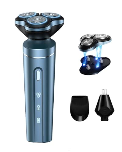 シェーバー メンズ 髭剃り 電動 シェーバー 360°回転式 IPX7防水 乾湿両用 長持ちバッテリー 軽量・低騒音 最大90分連続運転 お風呂剃り可 ひげそり 電気シェーバー 鼻毛カッター ヒゲトリマ シェーバー メンズ 髭剃り 電動 シェーバー 360°回転式 IPX7防水 乾湿両用 長持ちバッテリー 軽量・低騒音 最大90分連続運転 お風呂剃り可 ひげそり 電気シェーバー 鼻毛カッター ヒゲトリマ