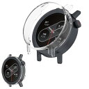 CMF by Nothing Watch Pro 2 用 ケース 保護ケース 【NOUKAJU】PC素材 全面保護 装着簡単 耐衝撃 衝撃吸収 アクセサリー(クリアー)