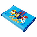 MORIPiLO パウパトロール 子供 枕 (マーシャル チェイス ラブル ソフト低反発枕) ぬいぐるみ グッズ クッション 35x25x5cm ブルー 洗える カバー付き 可愛い 低め 小さめ 柔らかめ PAW Patrol キャラ