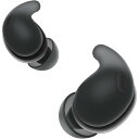 ソニー(SONY) ワイヤレス ノイズキャンセリング イヤホン LinkBuds Fit/WF-LS910N 自然なフィット感 軽量 小型 ノイキャン 外音取込み アクセサリでカスタマイズ可能 WF-LS910N BZ ブラック