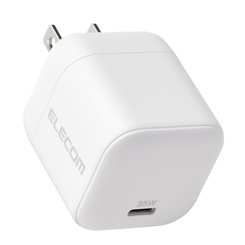 エレコム 充電器 35W Type-C 1ポート USB PD対応 スイング式プラグ GaN II PPS対応 ホワイト 【iPhone 16 15 等対応】 EC-AC9235WH エレコム 充電器 35W Type-C 1ポート USB PD対応 スイング式プラグ GaN II PPS対応 ホワイト 【iPhone 16 15 等対応】 EC-AC9235WH