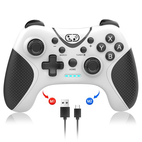 Switch/スイッチ コントローラー 2024アップグレード Bingoods switch プロコン ワイヤレス 背面ボタン付き マクロ編集 自動連射/連射ホールド Bluetooth5.0接続 6軸ジャイロセンサー搭載 スリープ解除 Switch/スイッチ コントローラー 2024アップグレード Bingoods switch プロコン ワイヤレス 背面ボタン付き マクロ編集 自動連射/連射ホールド Bluetooth5.0接続 6軸ジャイロセンサー搭載 スリープ解除