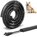 配線カバー 白 3m 穴径10mm モール ケーブルトレー PVC 柔らかい 防水 おしゃれ 粘着式 配線隠し ケーブルプロテクター 床/屋外環境に最適 (Black, 3m)