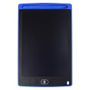 prendre 電子メモパッド 8.5インチ 感圧式 LCD 液晶 消去ロック機能 電池交換対応 メモ帳 メッセージ ボード 伝言板 繰り返し (ブルー) PR...