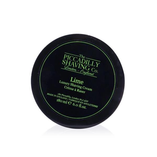 送料無料 ザ ピカデリー シェービングカンパニー lime luxury shaving cream 180g 楽天海外直送