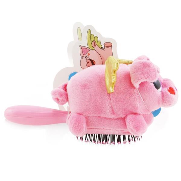 []EFbguV plush brush - # flying pig 1pc[yVCO]