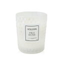 [送料無料] ボルスパ textured glass candle - milk rose 184g/6.5oz [楽天海外直送]