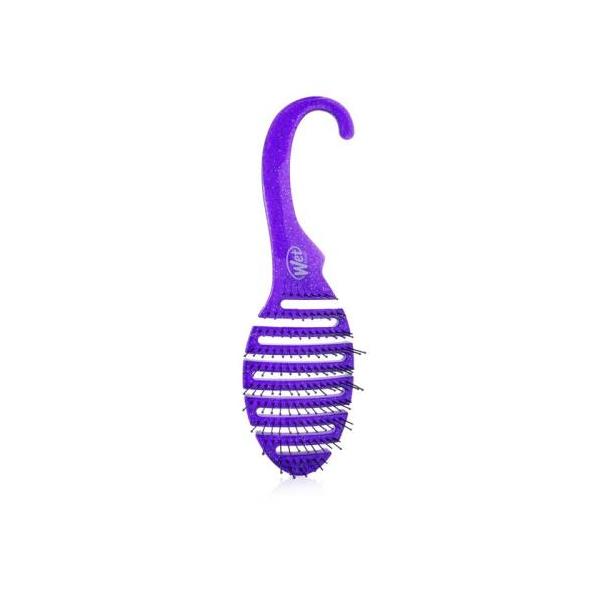 楽天HLINE INTERNATIONAL[送料無料]ウェットブラシ shower detangler - # purple glitter 1pc[楽天海外直送]