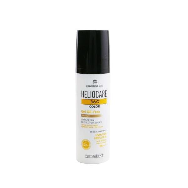 [送料無料] heliocare by cantabria labs heliocare 360 color gel - oil free (tinted matte finish) spf50 - # bronze 50ml [楽天海外直送]