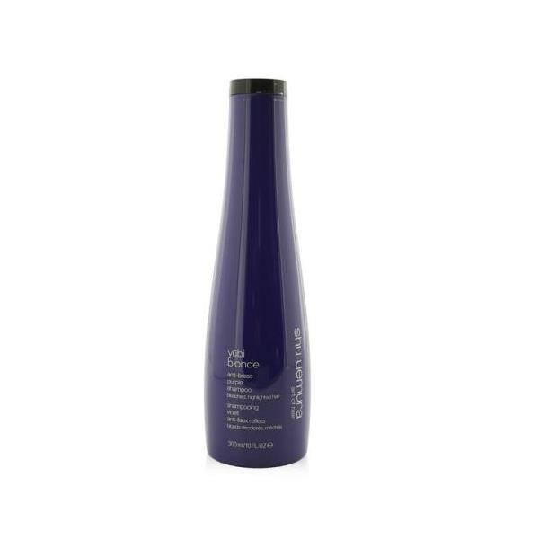 シュウウエムラ yubi blonde anti-brass purple shampoo - bleached highlighted blondes 300ml