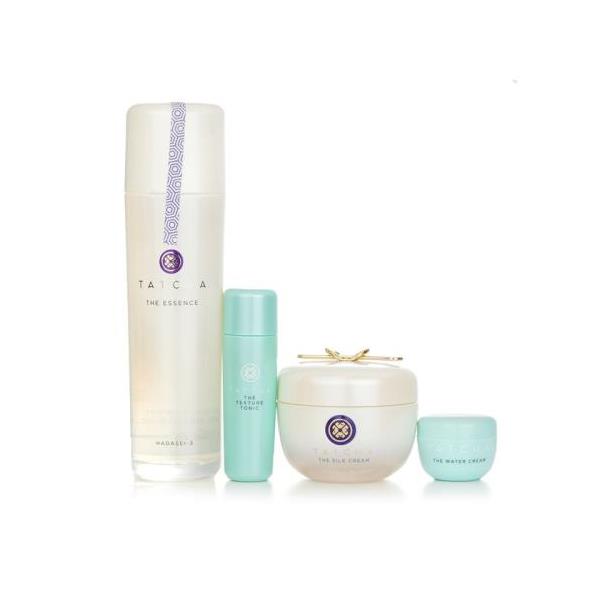 []^b` essence bundle: the essence plumping skin softener 150ml + the silk cream 50ml + water cream 5ml + texture tonic 25ml 4pcs[yVCO]