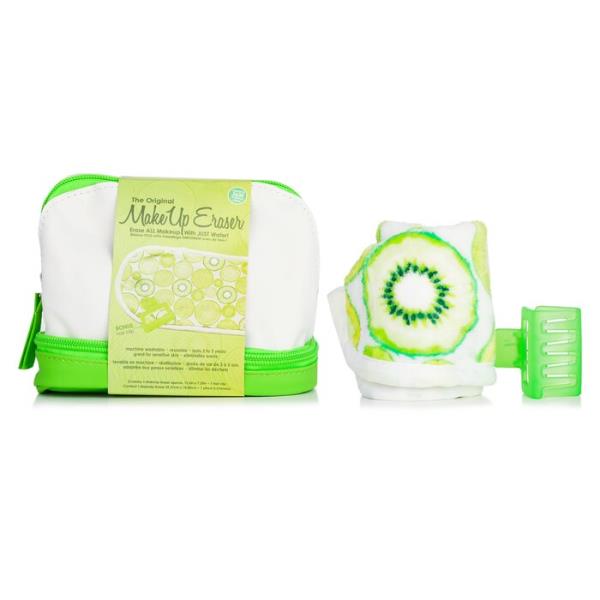 メイク イレイサー key lime set (1x makeup eraser cloth + 1x hair clip + 1x bag) 2pcs+1bag[楽天海..