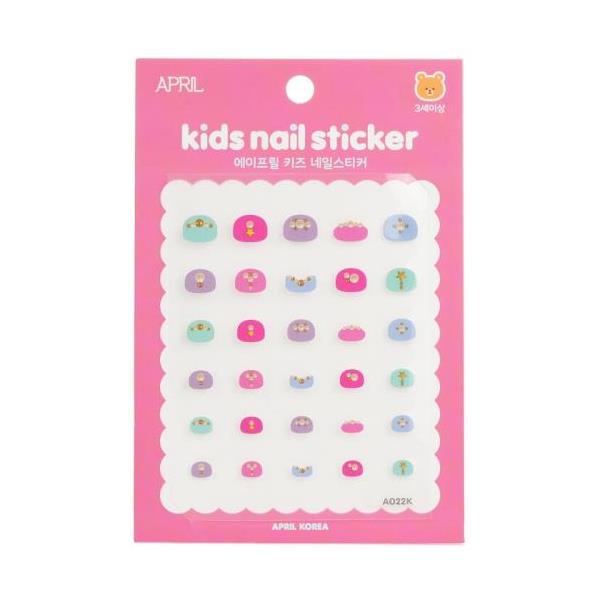 []april korea april kids nail sticker - # a022k 1pack[yVCO]