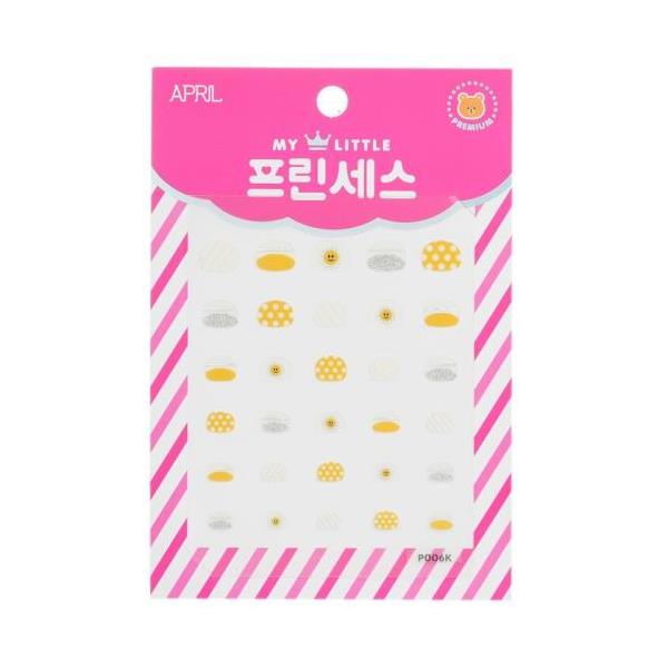 []april korea princess kids nail sticker - # p006k 1pack[yVCO]