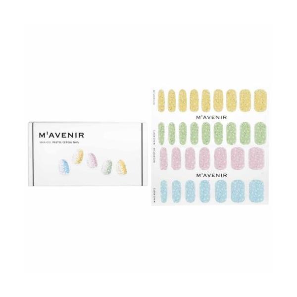 []mavenir nail sticker (assorted colour) - # pastel cereal nail 32pcs[yVCO]