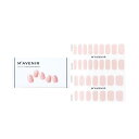 []mavenir nail sticker (pink) - # classic syrup pink nail 32pcs[yVCO]