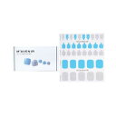 [送料無料]mavenir nail sticker (assorted colour) - # dusty blue pedi 36pcs[楽天海外直送]