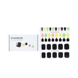 [送料無料]mavenir nail sticker (black) - # black neonstar pedi 36pcs[楽天海外直送]