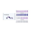 []mavenir nail sticker (purple) - # brillante lavender nail 32pcs[yVCO]