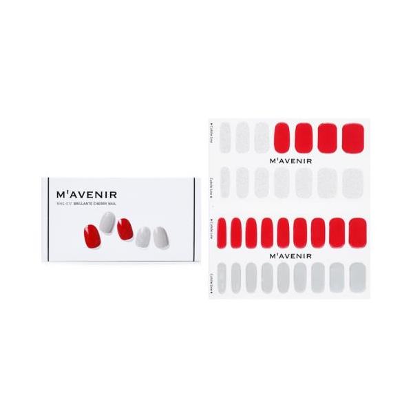 []mavenir nail sticker (red) - # brillante cherry nail 32pcs[yVCO]