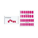 []mavenir nail sticker (pink) - # classic raspberry nail 32pcs[yVCO]