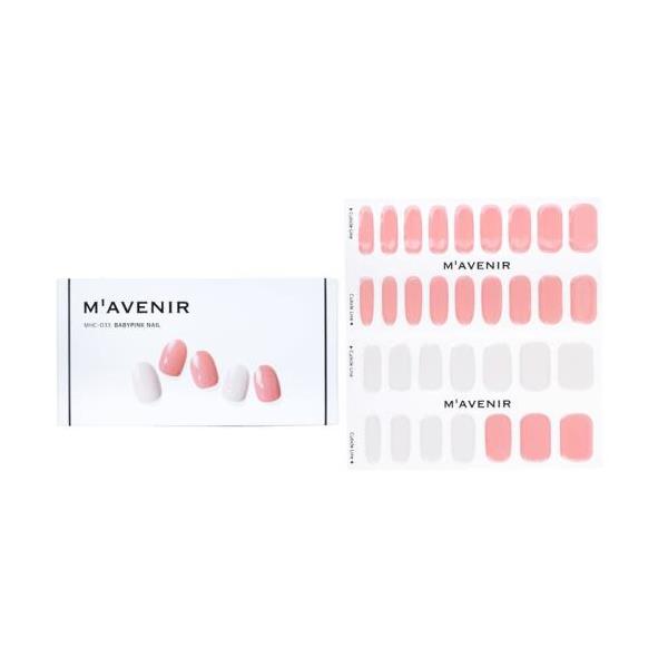 []mavenir nail sticker (pink) - # babypink nail 32pcs[yVCO]