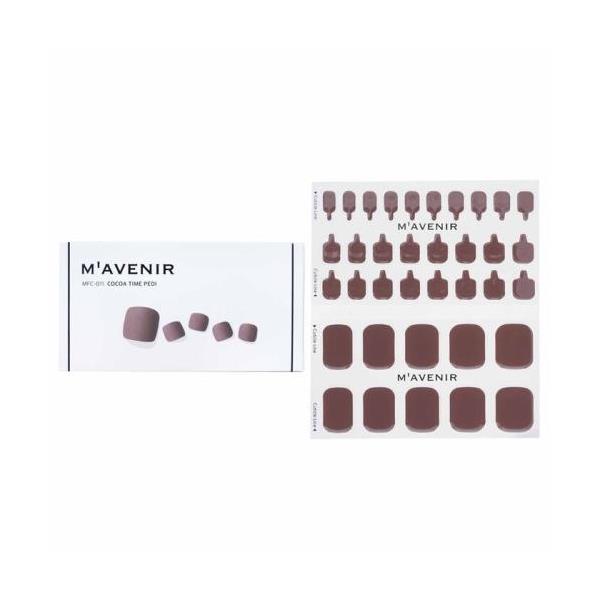 []mavenir nail sticker (brown) - # cocoa time pedi 36pcs[yVCO]