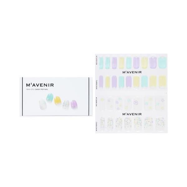 []mavenir nail sticker (assorted colour) - # candy pop nail 32pcs[yVCO]