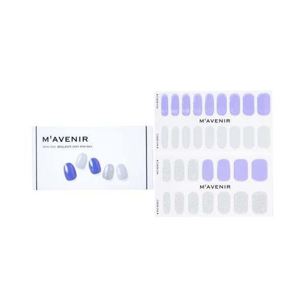 []mavenir nail sticker (purple) - # brillante very peri nail 32pcs[yVCO]