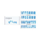 []mavenir nail sticker (blue) - # a starlit night nail 32pcs[yVCO]