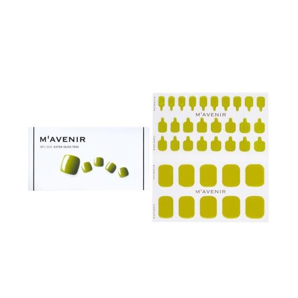 []mavenir nail sticker (green) - # extra olive pedi 36pcs[yVCO]