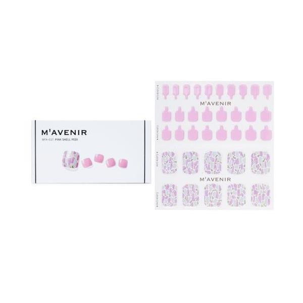 []mavenir nail sticker (pink) - # tear drop nail 32pcs[yVCO]