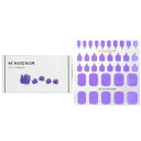 []mavenir nail sticker (purple) - # dawn pedi 36pcs[yVCO]