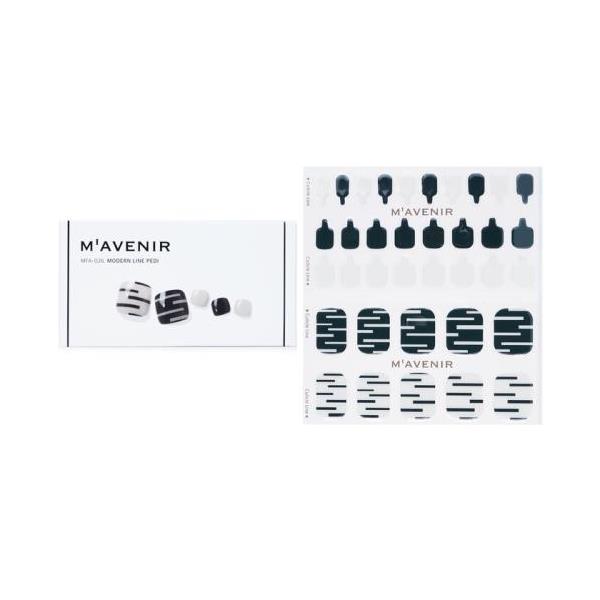 []mavenir nail sticker (patterned) - # modern line pedi 36pcs[yVCO]