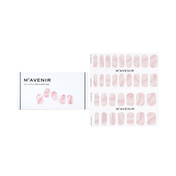 []mavenir nail sticker (pink) - # pink planet nail 32pcs[yVCO]