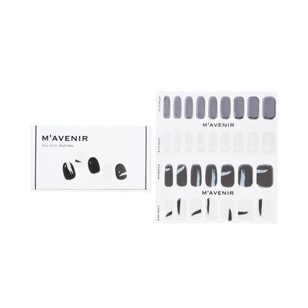 []mavenir nail sticker (assorted colour) - # wild nail 32pcs[yVCO]