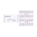 []mavenir nail sticker (purple) - # fantasy nail 32pcs[yVCO]