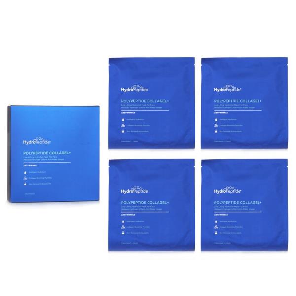 []nChyv`h polypeptide collagel+ line lifting hydrogel mask for face anti wrinkle 4 treatments[yVCO]