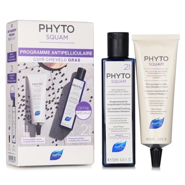 [̵]ե phytosquam kit: intensive shampoo 125ml + purfiying shampoo 250ml 2pcs[ŷľ]