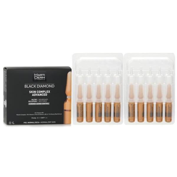 [送料無料]マルティダーム black diamond skin complex advanced (for normal / dry skin) 10ampoules x2ml[楽天海外直送]