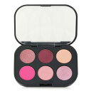 送料無料 マック connect in colour eye shadow (6x eyeshadow) palette - rose lens 6.25g 楽天海外直送