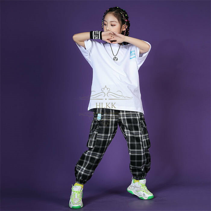 ダンス衣装 キッズ 男の子 女の子 子供 ジャズダンス 半袖Tシャツ ヒップホップ モダンダンス レッスンウェア ダンスレッスン ステージ衣装 かっこい 衣装セット 上下セット レッスン着 プロダンサー仕様 演出服 ダンス大会 舞台衣装 ゆったりファッション 子供服 お洒落