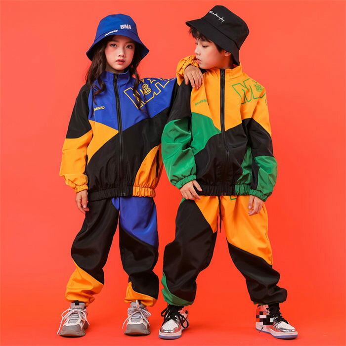 ダンスウェア ヒップホップ 女の子 男の子 ダンス服 子供服 セットアップ トップス パンツ ジャズダン..