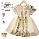 キッズ ワンピース 半袖 レースワンピース 刺繍柄 子供服 女の子 フォーマルワンピース 子供ドレス キッズドレス 膝丈 花 夏 Aライン ベビー ワンピース チュール 結婚式 発表会 卒園式 入園式 入学式