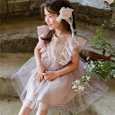 キッズドレス 子供 ワンピース 子供ドレス 女の子 ベビー ドレス キッズワンピース チュール ノースリーブ レースドレス 夏 子供 ドレス 結婚式 誕生日 幼稚園 保育園 入園祝い 入園式 卒園式 お姫様 おしゃれ 可愛い90cm 100cm 110cm 120cm 130cm 140cm 150cm